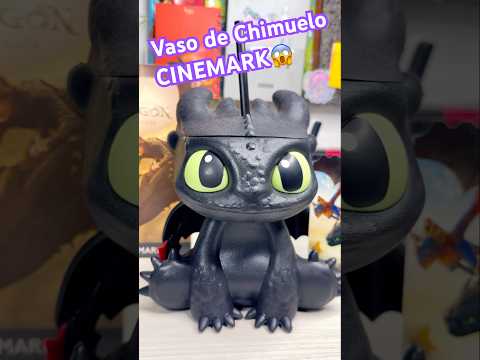 😱Vaso de Chimuelo CINEMARK @CinemarkColombiaOficial #summeronshorts #comoentrenaratudragon #new