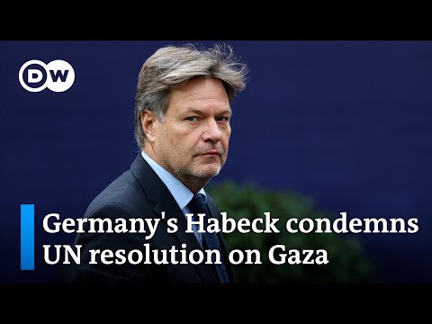 German vice-chancellor underscores country's commitment to Israel | DW News