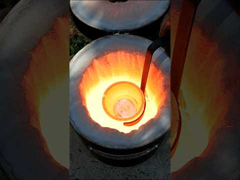 Making a 5-Pound Copper Ingot with the Devil Forge