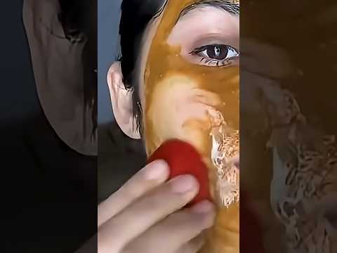 Glowingskin Tips | Easy Tomato Facial At Home | Skin Brightening Tips | Naturally #shorts #skincare