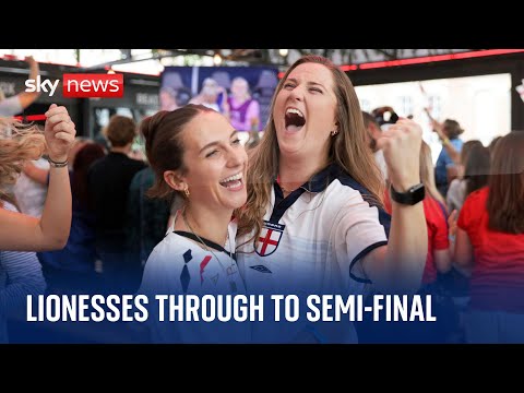 Women's World Cup: England's Lionesses through to semi-final