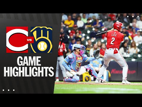 Reds vs. Brewers Game Highlights (9/26/25) | MLB Highlights