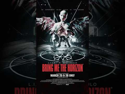 L.I.V.E. in São Paulo (Live Immersive Virtual Experiment) in cinemas worldwide #bmth #shorts