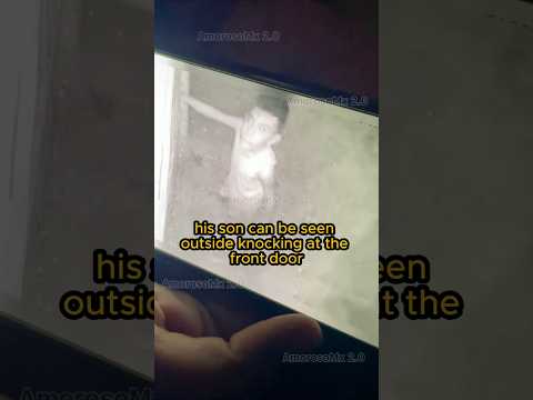 It was trying to get in.. #scary