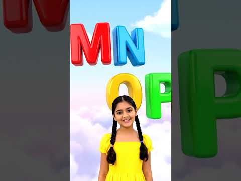 M N O P Q R S T | Learn Alphabet | Youtube Kids | Nursery Rhymes #kinder #Alphabet #Shorts #foryou