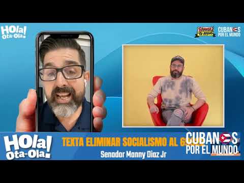 Manny Díaz: Los cubanos enviamos un mensaje bien claro en estas elecciones: !NO AL SOCIALISMO!
