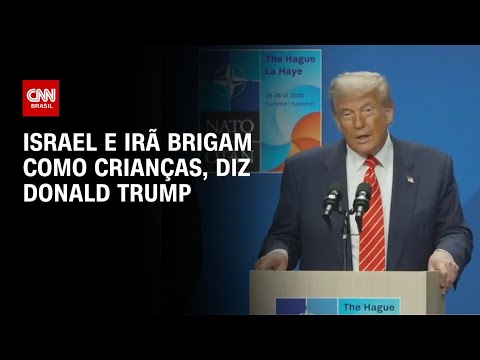 ​Secretário da Otan diz que “papai” Trump precisou parar conflito entre Israel e Irã | CNN ARENA