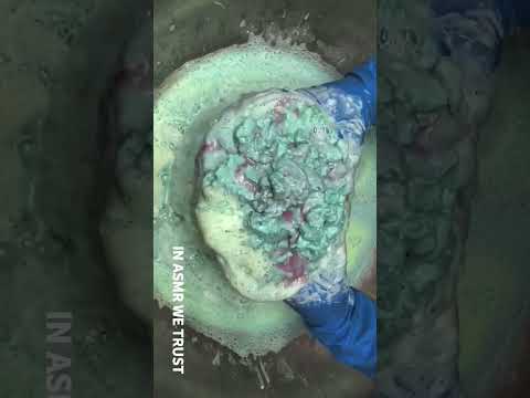 Cleaning paste #oddlysatisfying #asmrvideo #asmr
