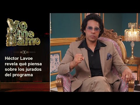 Yo Me Llamo Héctor Lavoe se sincera sobre qué piensa de los jurados del programa