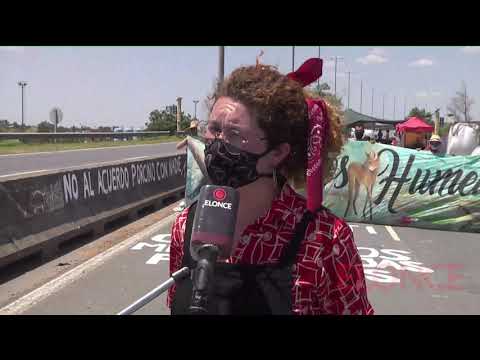 Ambientalistas cortan puente Victoria- Rosario: “Los humedales son prioridad”