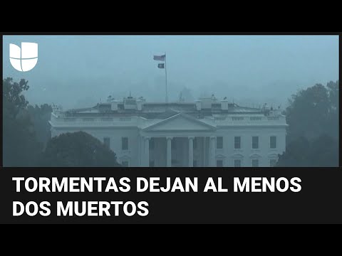 En un minuto: Muertos, apagones y vuelos cancelados por las fuertes tormentas en el este de EEUU