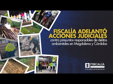 Fiscal Francisco Barbosa: Acciones judiciales contra presuntos responsables de delitos ambientales