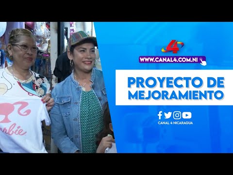 Alcaldía de Managua desarrolla proyecto de mejoramiento en el mercado Iván Montenegro
