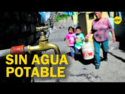 Ciudades con Futuro: Casi 4 millones de peruanos no tiene acceso a agua potable