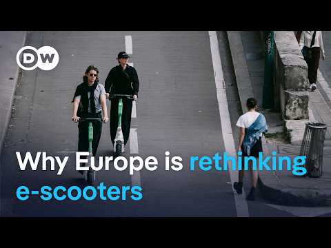 Europe cracks down on e-scooter menace | DW News