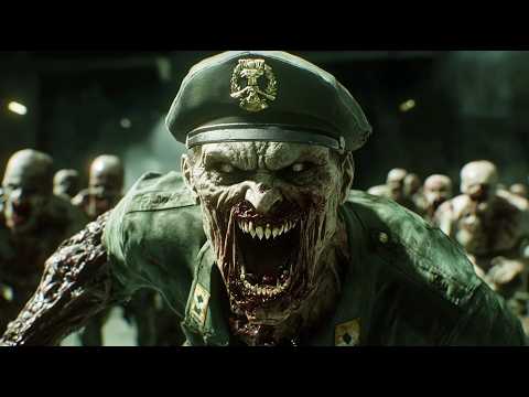 Disaster action film: Soldiers turn zombies, unarmed father and daughter flee apocalypse