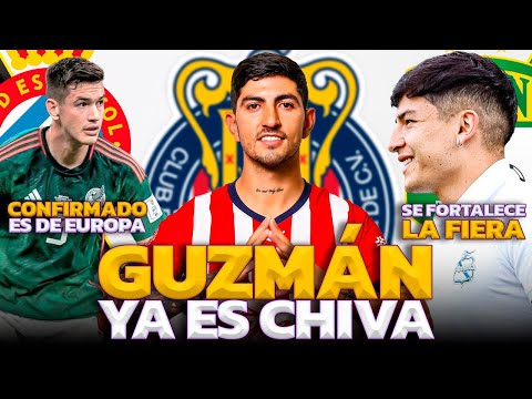 POCHO GUZMÁN FICHAJE OFICIAL de CHIVAS | ROGER y BRUNO SALDRÁN del AMÉRICA | LEÓN SUMA 2 REFUERZOS