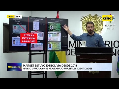 Marset estuvo en Bolivia desde 2018: narco uruguayo se movió bajo múltiples identidades