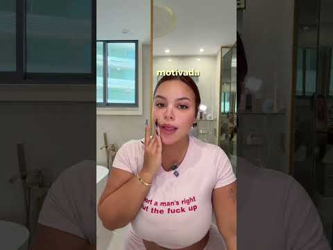 maquillándome para el gym