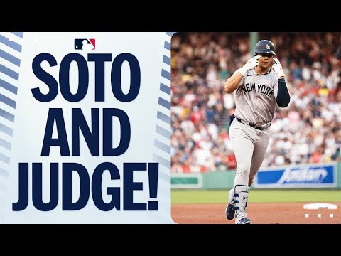 Juan Soto and Aaron Judge hit BACK-TO-BACK homers!