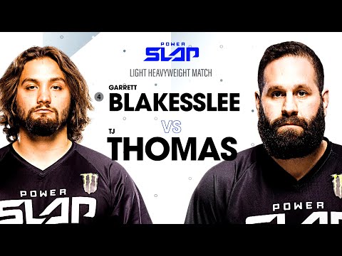 Blakesslee vs Thomas | Power Slap 6 Full Match