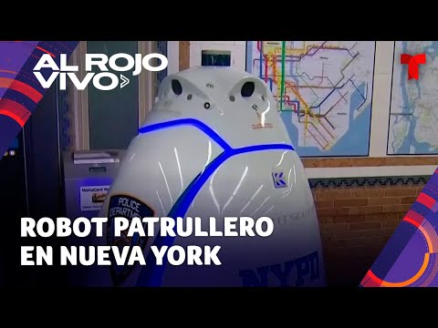 Robot K-5 combatirá el crimen en los metros en Nueva York