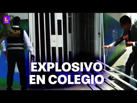 Catorce colegios extorsionados en Trujillo: El último ataque fue con explosivo