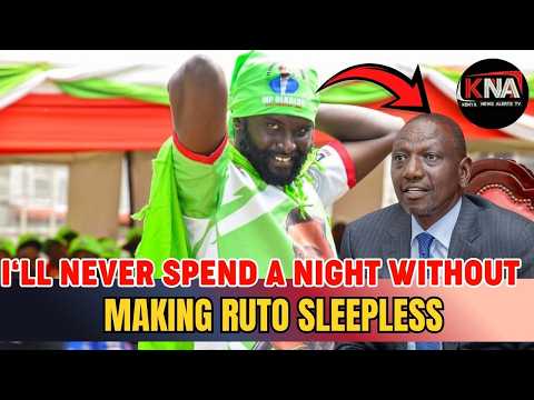SENATOR METHU: I'LL NEVER SPEND A NIGHT WITHOUT MAKING RUTO SLEEPLESS