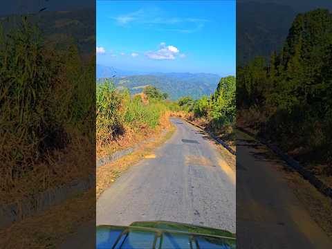থানচির আঁকাবাঁকা পাহাড়ি রাস্তা | প্রকৃতির লুকানো স্বর্গ