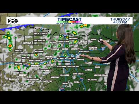 A worsening drought in North Texas <strong>with</strong> slim rain chances in the forecast today. <strong>Here</strong> is the timing!