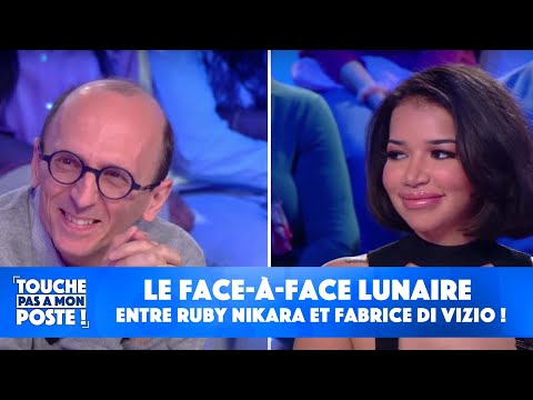 Le face-à-face lunaire entre Ruby Nikara et Fabrice Di Vizio !