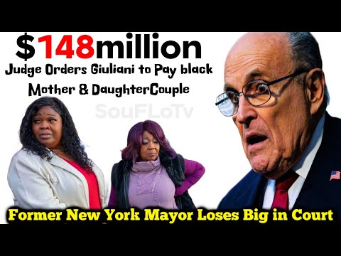 Rudolph Guiliani Ordered to Pay Black Couple $148Million in Defamation Lawsuit (FULL DETAILS)