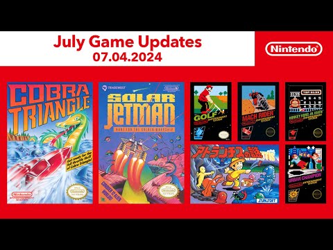 NES – July 2024 Game Update – Nintendo Switch Online