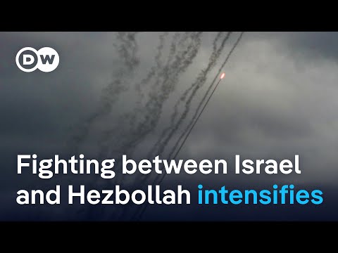 250 projectiles fired from Lebanon into Israel | DW News