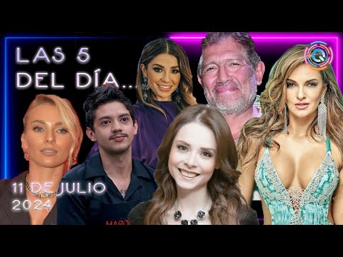 LAS 5 DEL DI?A CHISMES FERKA, MARYFER CENTENO, MARIANA SEOANE, HAROLD, IRINA BAEVA, JUAN OSORIO