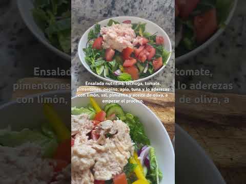 #Ensalada iniciando proceso de perder peso!