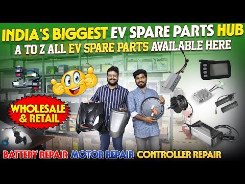 All EV Spare Parts Available Here || EVJAZZ Expert Center || Electric Vehicles India