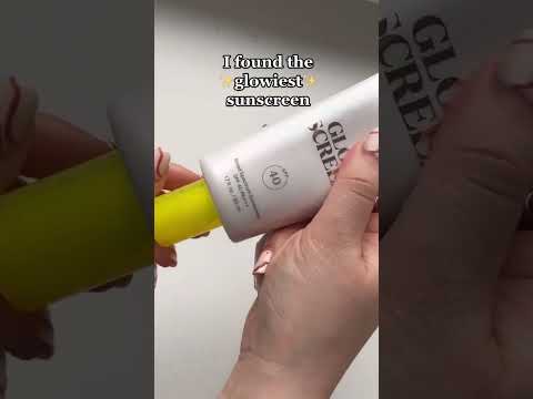 Found the glowiest sunscreens from ! #sunscreen #ugcbeauty #ugcskincare