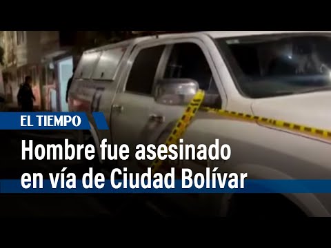 Hombre asesinado en vía pública en San Francisco, Ciudad Bolívar  | El Tiempo