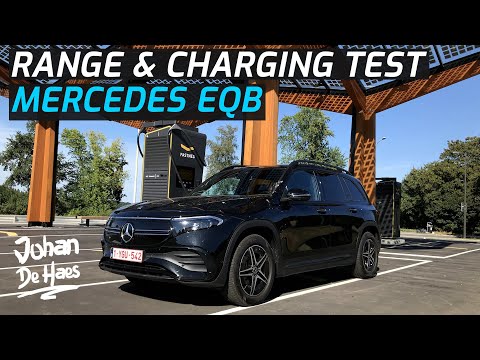 MERCEDES EQB 300 4MATIC RANGE TEST AND FAST CHARGING TEST