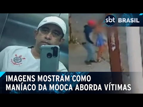 Polícia investiga imagens para localizar o “Maníaco da Mooca” | SBT Brasil (20/09/24)