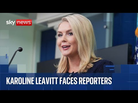 White House press briefing amid MAGA calls to release Epstein files