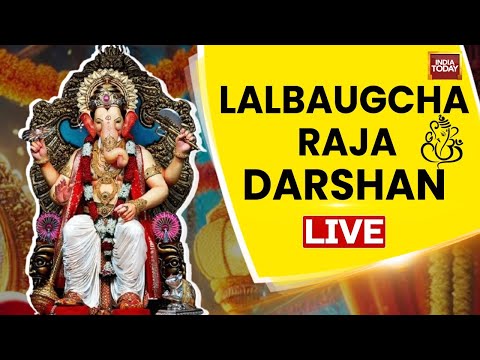 Lalbaugcha Raja 2024 Dasrshan Live | Mumbai’s Grand Ganesh Chaturthi Celebration | India Today LIVE