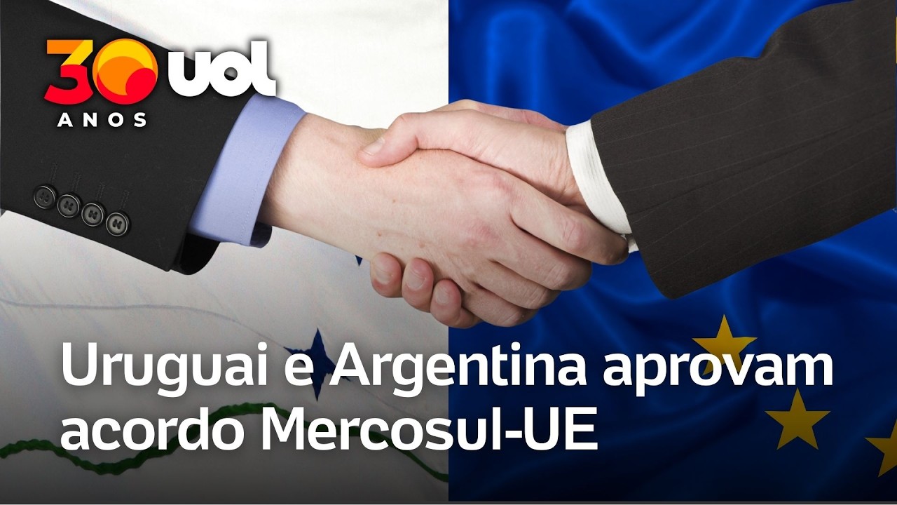 Uruguai e Argentina ratificam acordo de livre comércio Mercosul-UE