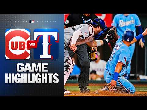 시카고 컵스 vs 텍사스 레인저스 경기 하이라이트 (5/10/2026) | MLB 하이라이트