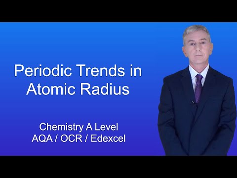 A Level Chemistry Revision “Periodic Trends in Atomic Radius”