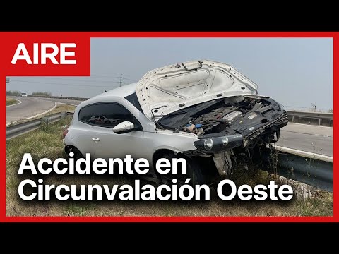 Impactante accidente de tránsito en Circunvalación Oeste