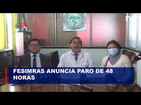 FESIMRAS anuncia paro de 48 horas en rechazo a la administración de la regional La Paz