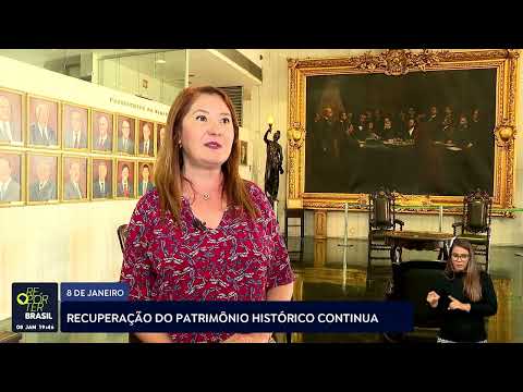 Recuperação do patrimônio histórico após os ataques de 8 de janeiro continua