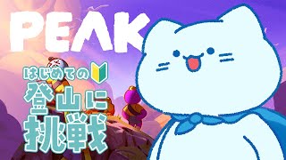 【PEAK】はじめての🔰やまのぼり！！🏔【#アオイネコ / Vtuber】